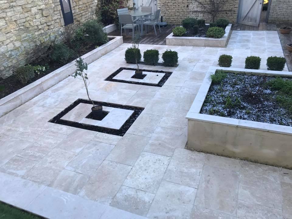 paving slabs, Turfing, Landscaping design, paving and walls, decking, block paving and driveway, planting, ponds and water features, gates and fences, garden sheds, patios and terraces in Calne, Devizes